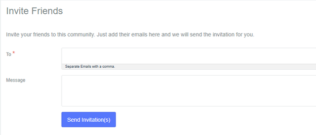 invite friend email